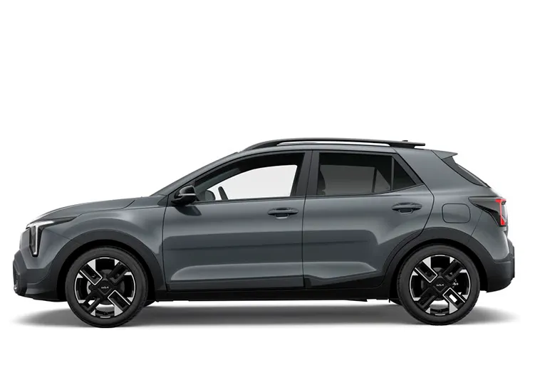 Renting Kia Stonic lateral