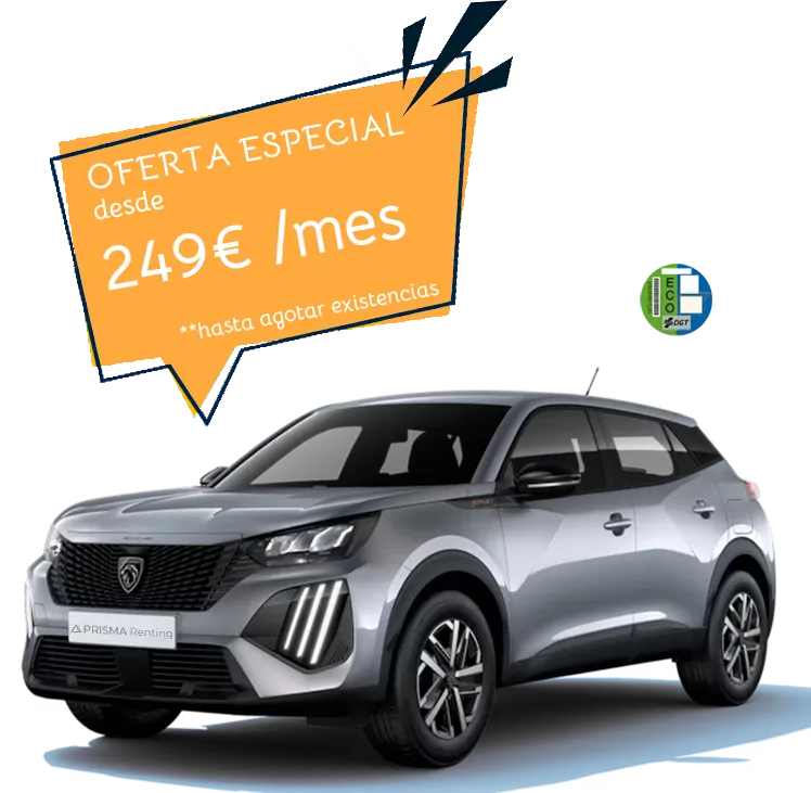 oferta del mes renting peugeot 2008