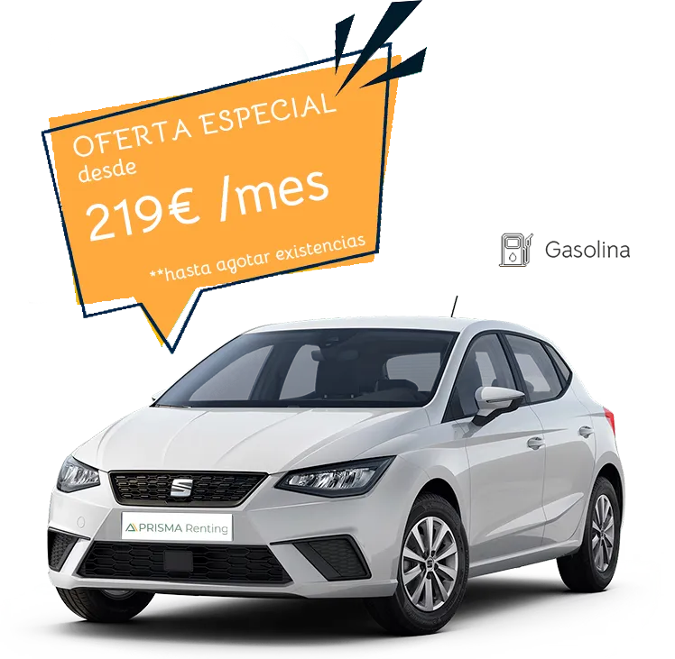 Oferta de renting del mes - Seat Ibiza