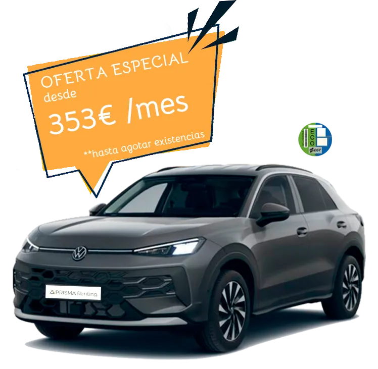 Oferta de renting del mes - Volkswagen T-Roc